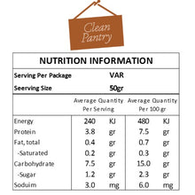 Load image into Gallery viewer, Borlotti Beans Nutrition Information
